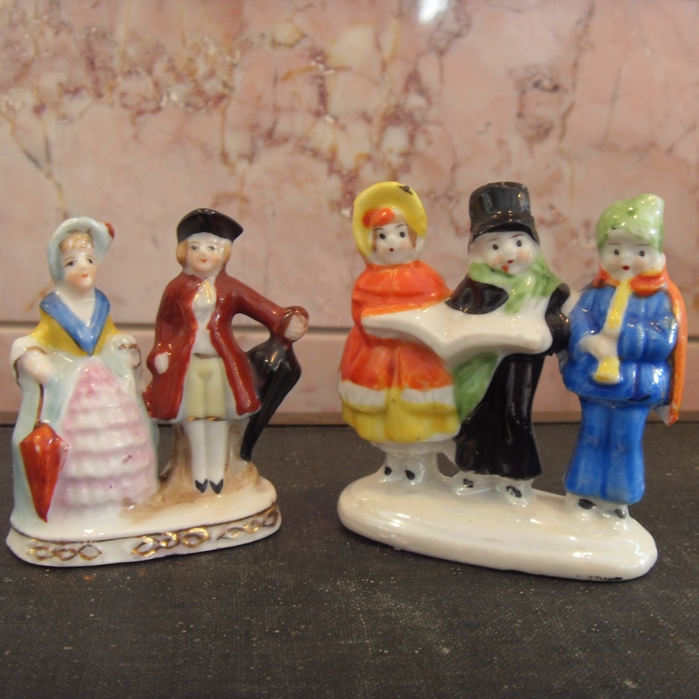 Vintage Minature Japanese Figurines